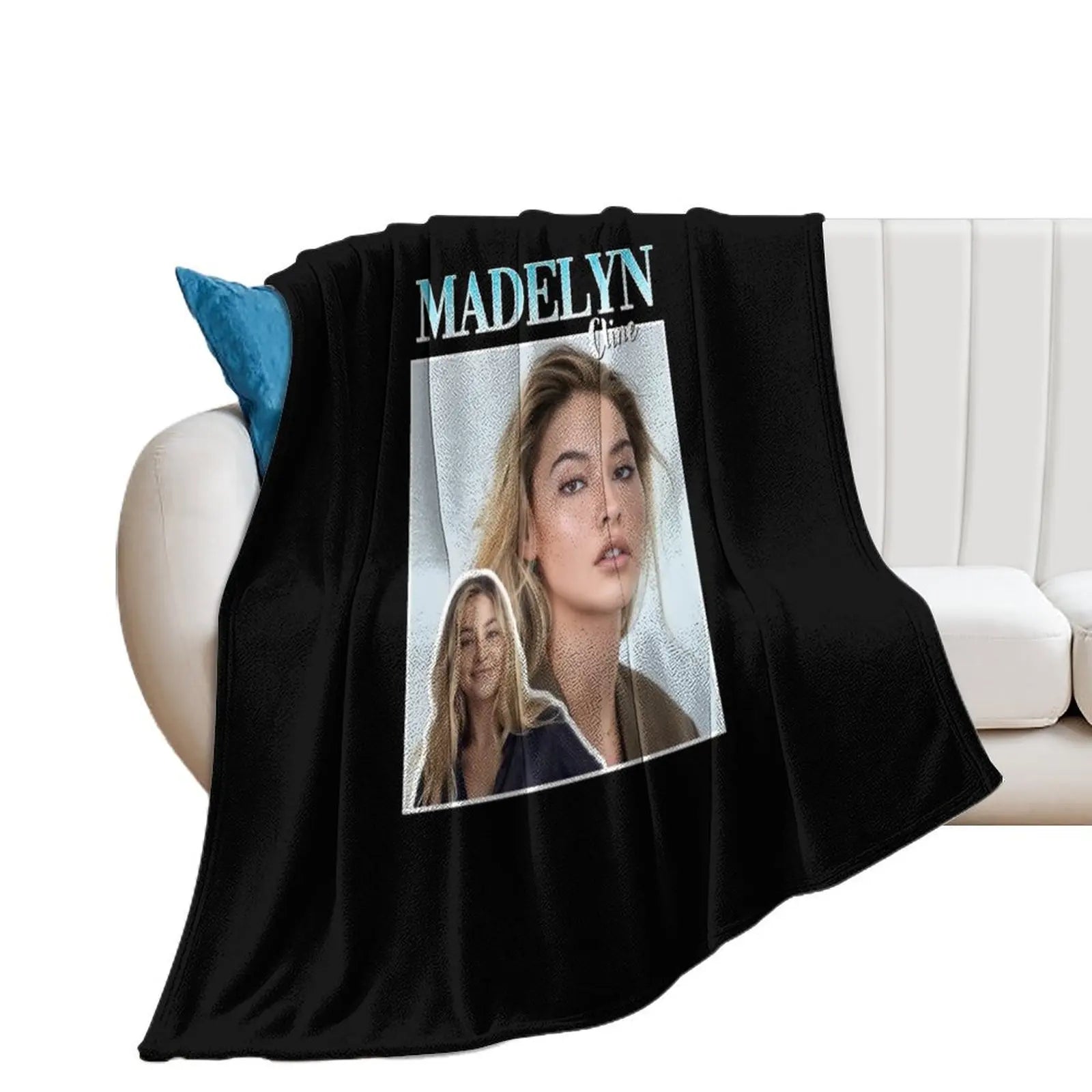 Manta Madelyn Cline pesada para dormir cálida para mantas de sofá