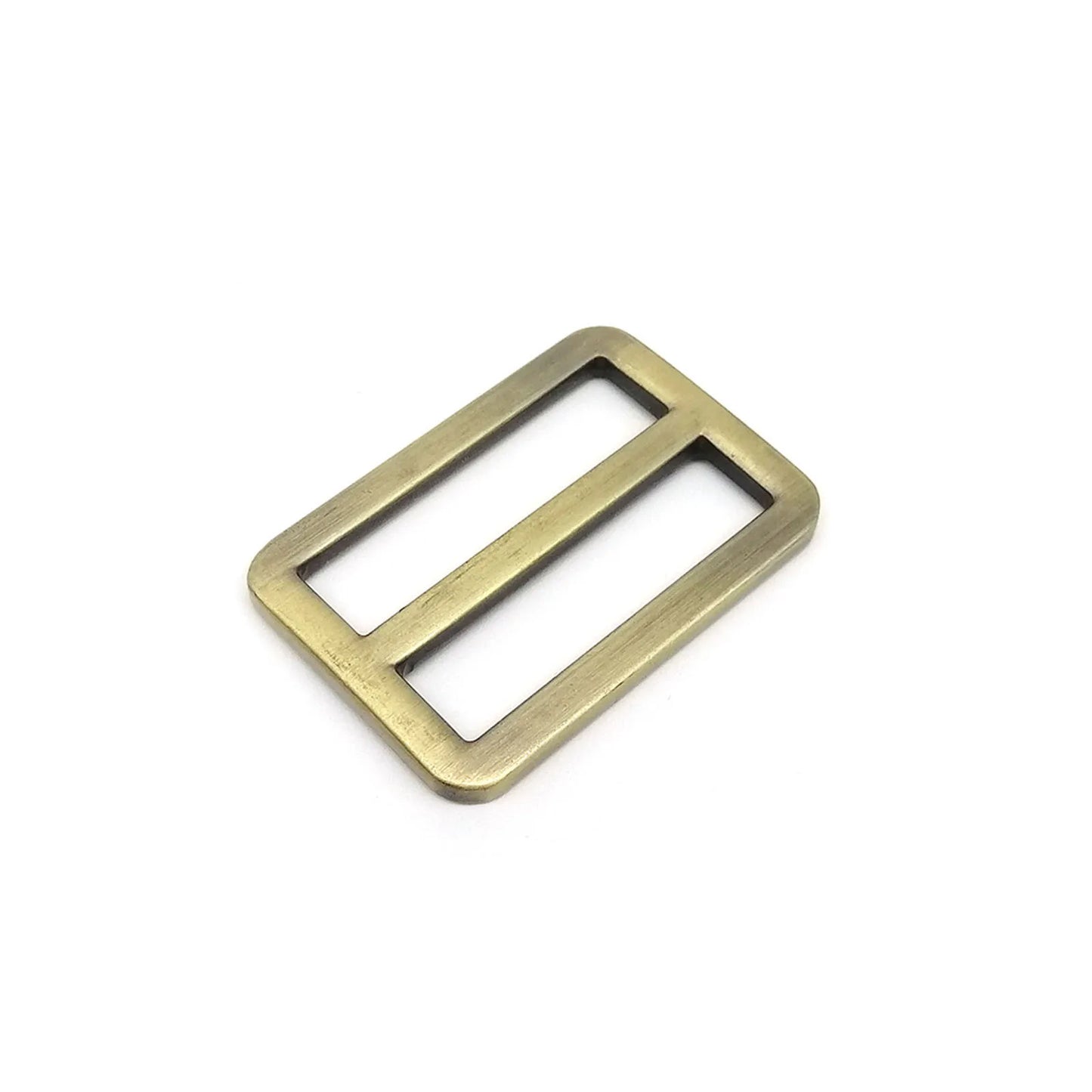 Metal High Quality Thickened Leather Bag Shoulder Strap Belt Web Rectangle Adjust Tri-glide Pin Roller Buckle Slider Loop O Ring