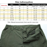 Men's Summer Tactical Cargo Pants Lightweight Casual Waterproof Trousers Casual Pants Wear-Resistant Multi-Pocket Outdoor Hiking