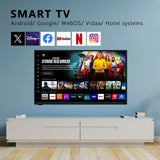 65 Inch MiniLED Oled Qled 4K HD TV 32 43 50 65 75 85 100 Inch 4K Smart Televisions for Hotels and Portable Use