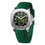 NIBOSI Luxury Men‘s Watches Business Waterproof Male Clock Luminous Silicone Band Date Square Quartz Man Watches Reloj Hombre