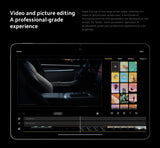 Versión global Xiaomi Pad 6S Pro Snapdragon® 8 Gen 2 HyperOS Pantalla 3K de 12,4" y 144 Hz HyperCharge de 120 W 10 000 mAh (típico) Batería de 120 W
