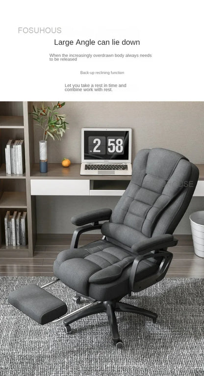 Nordic Boss Office Chairs Home office Furniture bedroom Computer Chair Comfort Seat Back E-sports Chair Swivel Gaming Armchair