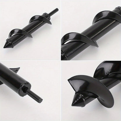 Garden loose soil twist dig pit planting tool alloy drill auger bit