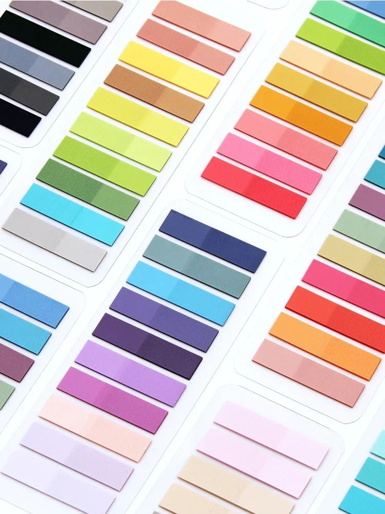 200-3600Sheets Transparent Index Creative Memo Pads Office School Stationery Self-Adhesive Stickers Posted It Sticky Note Pads