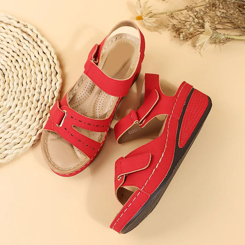 Sandalias de verano para mujer, sandalias romanas vintage, zapatos de playa antideslizantes a la moda para mujer, zapatos de punta abierta para caminar para mujer, zapatos para mujeres