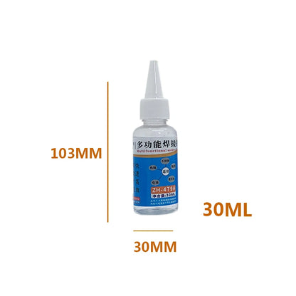 10/30/50/100ml Soldering Flux Liquid Solders Water For Stainless Steel galvanized Sheet/Copper/Iron/18650 Battery Welding