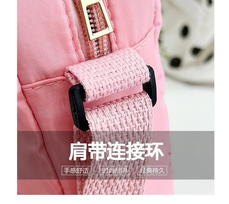 MINISO Disney 2024 New Princess Series Crossbody Bag "Frozen 2" Elsa Sophia Cartoon Shoulder Bag Girls Casual Fashion Handbag