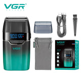VGR Hair Trimmer Professional Barber Cordless Clipper Electric Hair Cutting Machine Metal Hair Trimmer for Men V-003 V-906 V-308