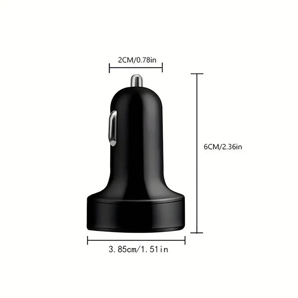 300W PD Car Charger 6 Ports Fast Charging QC3.0 USB C Car Phone Charger Type C Adapter Dual PD Super Fast with Digital Display