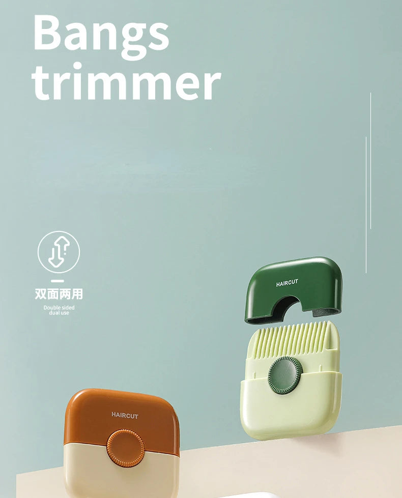 2 In 1 Baby HairCut And Hairdressing Comb Trim Bangs And Broken Hair Bangs Trimmer Manual Portable Children's Hair Clipper