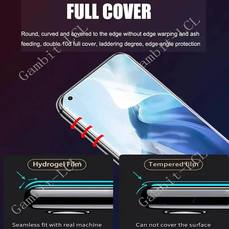 For Samsung Galaxy S9+ Plus GalaxyS9Plus S9Plus GalaxyS9 S9 G965f  HD Soft Hydrogel Film Full Protective Screen Protector Cover