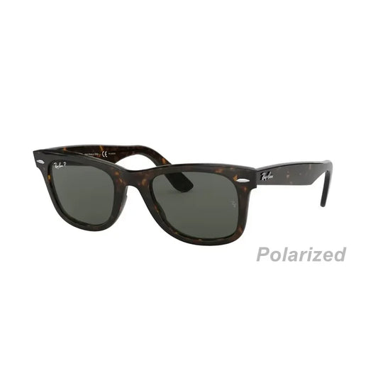RayBan original Classic RB2140 2140F WAYFARER Square sunglasses Glass lenses, glossy frame, UV Protection Premium Eyewear in box