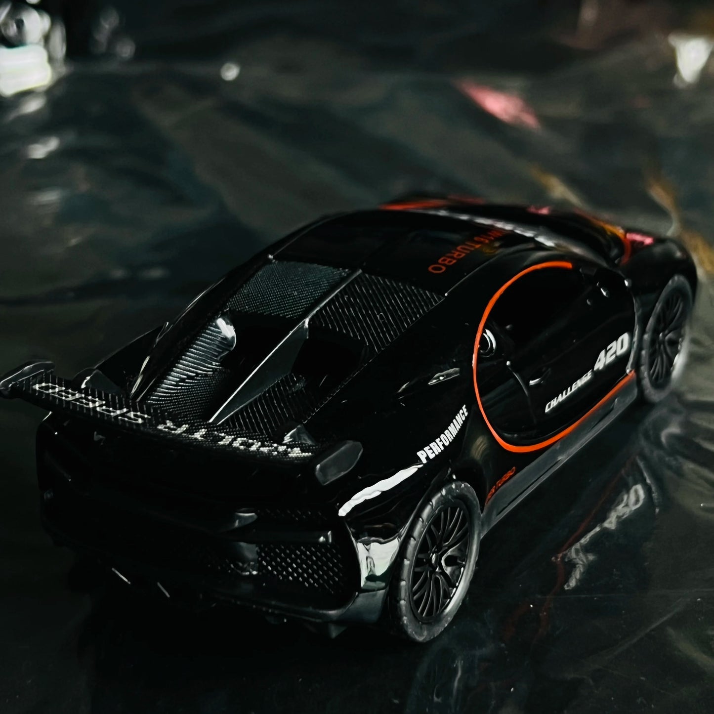 Simulated alloy sports car, toy car model, gift and decoration collection for boys during holidays