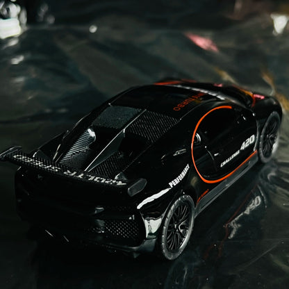 Simulated alloy sports car, toy car model, gift and decoration collection for boys during holidays