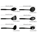Kitchen 6pcs Cooking Utensil Set for Nonstick Cookware Kitchen Utensil Set with Plastic Handles