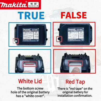 Makita-100% Original Rechargeable Power Tool Battery 5.0Ah 18V BL1830 BL1850 BL1840 BL1860 BL1815，Replaceable LED Lithium-ion