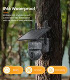 INQMEGA 5MP 4MP WIFI Wireless PTZ Solar Camera 4G SIM With Solar Panel Two Way Audio Security Protection CCTV Camera Battery Cam