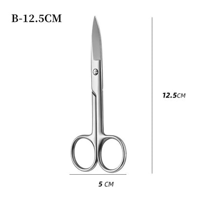 Stainless steel Surgical Straight Bend tip surgical instruments stitches tissue Scissors Medical Emergency Field Equip Shearing