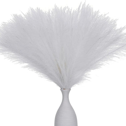 5/10Pcs Pampas Grass Reed Artificial Plant Hot Sale Home Outdoor Garden Wedding Bridal Bouquet DIY Festival Scrapbook Decoration