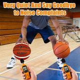 Mute Bouncing Basketball w/ Cover Men Size 7#(29.6in) Women Size 6#(28.9in) Children Indoor Silent PU Foam Ball Quietly Dribble