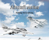 Children DIY Metal 3D Assembly Building Blocks Aircraft Warship Model Screw Nut Metal Toys Adult High-Difficulty Puzzle