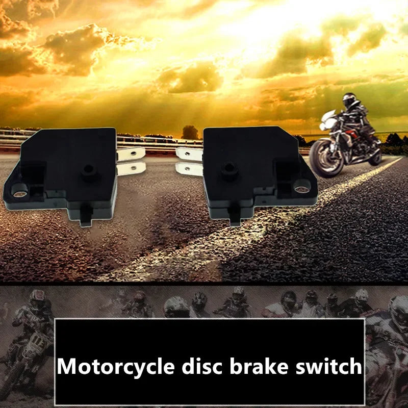 Universal Motorcycle Right/Left Front Brake Stop Light Switch Press Button for Honda Suzuki Yamaha BMW Spare Motorcycle Parts