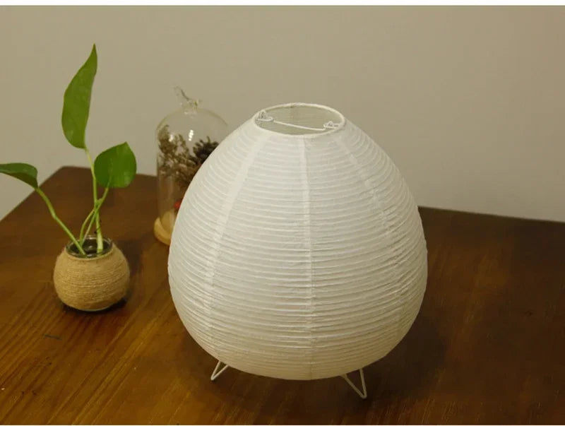 Japanese Lantern Led Table Lamp Living Room Bedroom Bedside Rice Paper Lights Study Homestay Art Creative Decor Table Lights