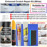 Carro Scratch Remover Paint Care Ferramentas, Auto removedor de redemoinho, Reparação de arranhões, Polimento, Auto corpo moagem composto, Anti Scratch Wax
