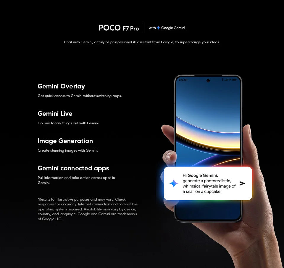 Global Version POCO F7 Pro Snapdragon 8 Gen 3 Smartphone 6.67'' 120Hz Display 50MP Camera 6000mAh Battery 90W IP68 Cellphone