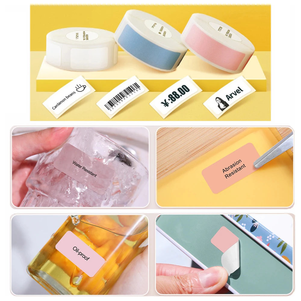 Niimbot D110/D11/H1S Mini Thermal Label Printer Portable Paper Maker Wireless Sticker Machine Inkless Labeller for Office Home