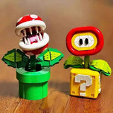 2026 MOC-Tree Supers Chomper Flower Brothers Bouquet Perpetual Home Decoration Plant Potted Model Building Block Bricks Gift Set