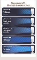 F1 Air Turbine Circulation Fan Floor-standing Fans Adjustable Air Circulating Fan Adjustable Height Timing Control Rechargeab