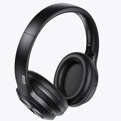 Wireless headphones QERE E80 Earphone bluetooth 5.3 ANC Noise Cancellation Hi-Res Audio Over the Ear Headset 70H 40mm Driver2.4G
