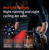 New 1400mAh Big Battery Smart Watch Men Outdoor GPS Flashlight IP68 Waterproof Bluetooth Call AMOLED Military Sports Smartwatch