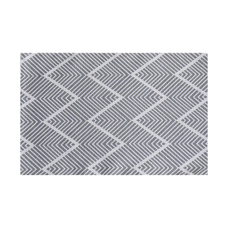 4 Pcs/Set Simple Tableware Mat Rectangle Individual Placemats Heat Insulation Dining Table Mat Table Decoration And Accessories