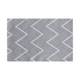 4 Pcs/Set Simple Tableware Mat Rectangle Individual Placemats Heat Insulation Dining Table Mat Table Decoration And Accessories