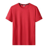 T-shirt for Men Plus Size 5XL/6XL Quick Drying T-shirt Round Neck Big Size Short Sleeve Oversized T Shirt