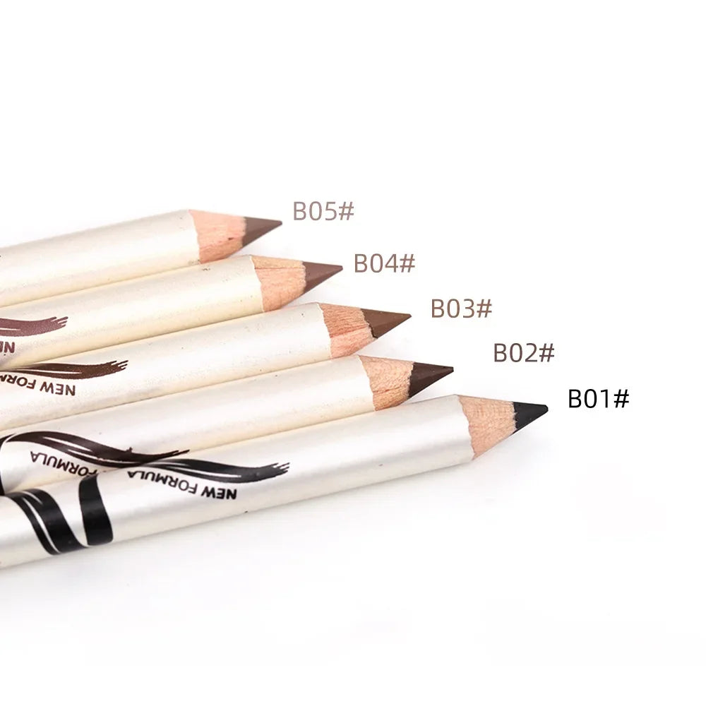 Makeup Menow Eyebrow Pencil Eyebrow Marker Waterproof Eyebrow Tattoo for Eyebrows 5 Colors Enhancer Dye Tint Pen Long Lasting