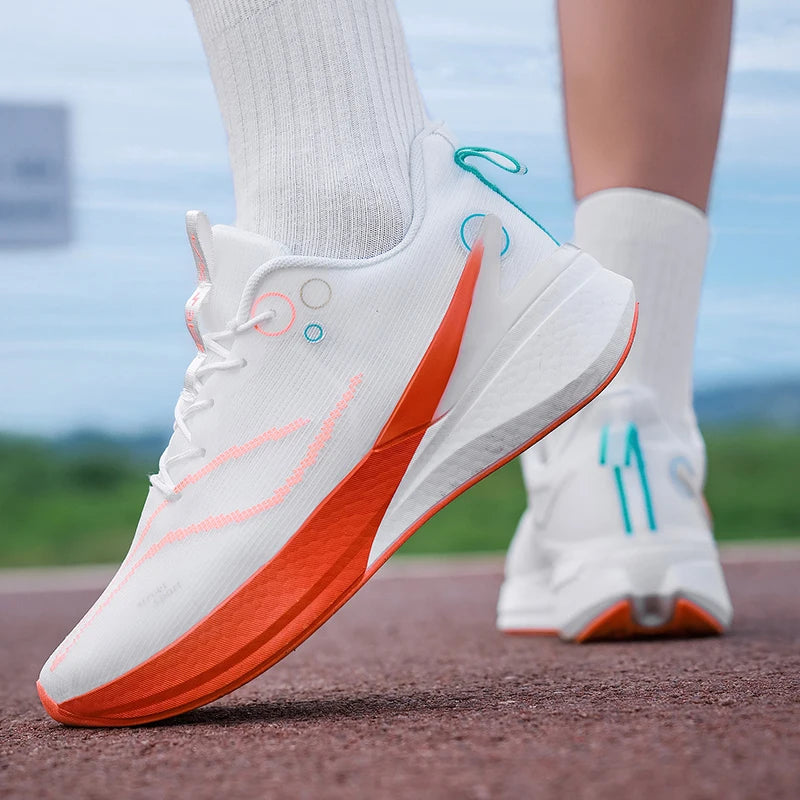 Men's Spring and Summer Soft Bottom Breathable Mesh sneaker Non-slip Wear-resistant Running Outdoor Casual Low-top Men's Shoes