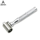 34/40mm Steel Flat Pressure Roller For Wallpaper Gaps DIY Wallpaper Seam Rolling Tool Paint Plate Hand Wheel Rollers X5G4