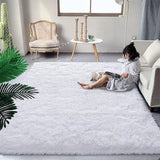 High Quality and Super Soft Plush Carpet Bedroom Bedside Rug Living Room Children's Room Non Slip Home Decoration 