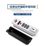 TSA Customs Lock Luggage Compartment Password Lock Accessories PKE Buckle Trolley Case Accessories Buckle Luggage Bag Lock