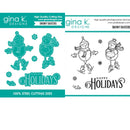 Snowy Skaters Stamps 2025 New Metal Cutting Dies For DIY Scrapbooking Crafts Maker Photo Album Template Handmade Decoration