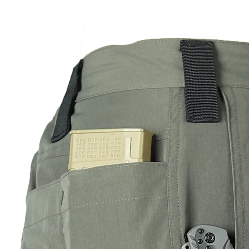 Men's Quick Dry Tactical Pants Water Resistant Outdoor Pants Lightweight Stretch Cargo Hiking Mountain Fishing Camping Pants