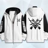 Sudadera con capucha y cremallera con estampado 3D de Game Honkai Star Rail para mujer y hombre, estilo hip hop, manga larga, estilo urbano