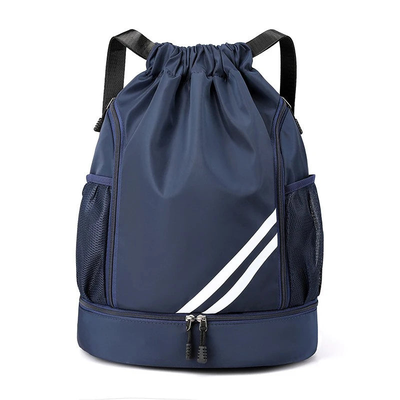 Mochila deportiva con cordón para gimnasio, para mujer y hombre, para baloncesto, fútbol, ​​fútbol, ​​entrenamiento, deportes al aire libre