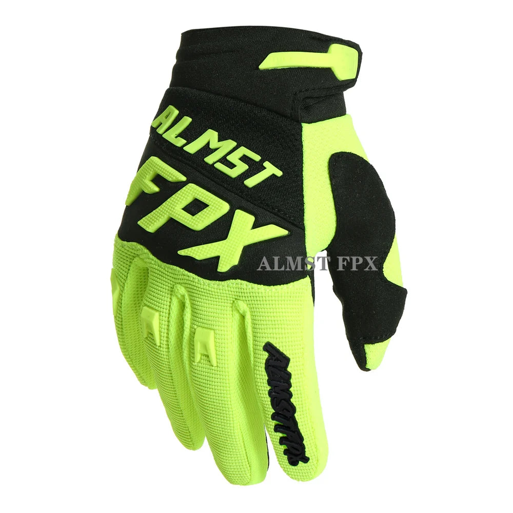 Age 4-12 Years Old Kids Full Finger Balance Bicycle Gloves Off-Road Racing Motorcycle Gloves Mountain Road Bike Children Gloves