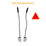 Car Blind Spot Detection System BSD Lens Light Alarm Radar Safety Driving Ultrasonic Sensor Distance Assist Lane Changing Tool