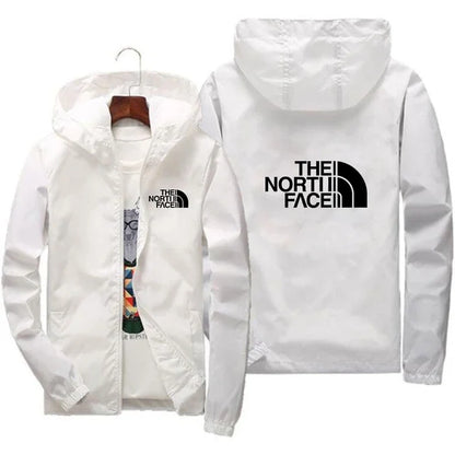 Chaqueta con capucha para hombre, nueva y popular para primavera y otoño de 2025, ideal para actividades al aire libre, ocio, moda urbana, chaqueta para hombre.